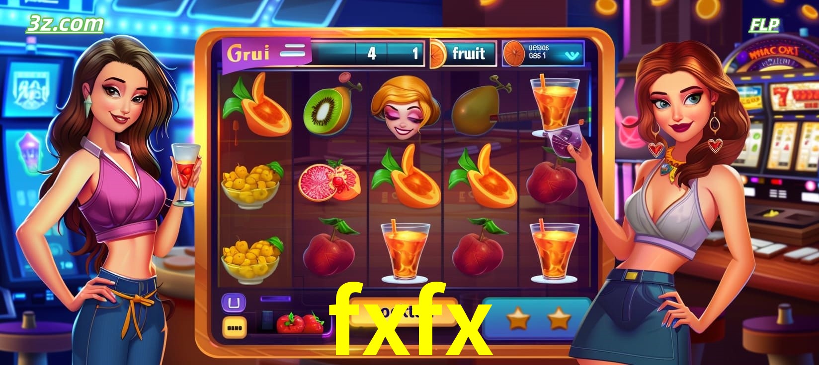 fxfx cassino online com caça-níqueis de frutas e coquetéis coloridos
