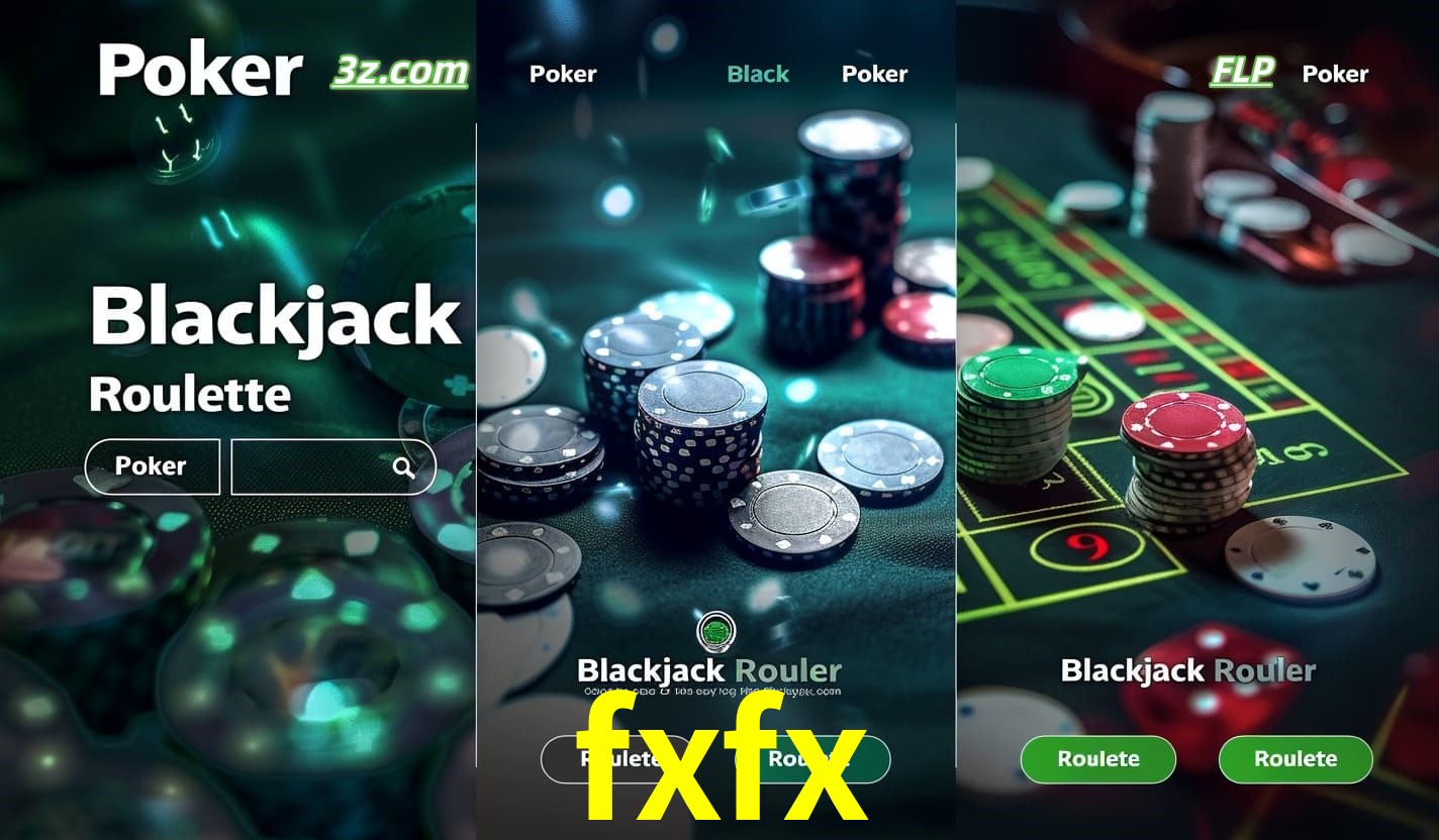 Cassino online fxfx com Poker, Blackjack e Roleta ao vivo para jogadores do Brasil