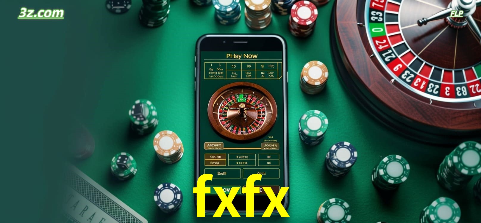 Roleta online no cassino fxfx disponível em celular e computador
